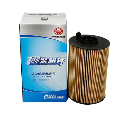 Weichai motoronderdelen Oliefilter element 10038880513 Voor FAW Jiefang vrachtwagen